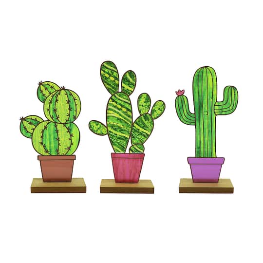 Assorted Cactus Tabletop D&#xE9;cor by Ashland&#xAE;, 1pc.